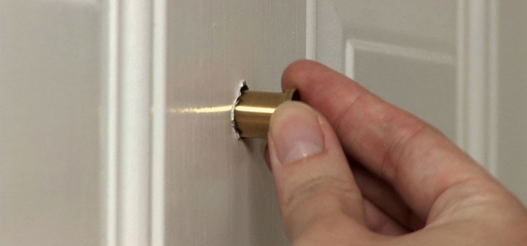 peephole door repair in Temple Terrace